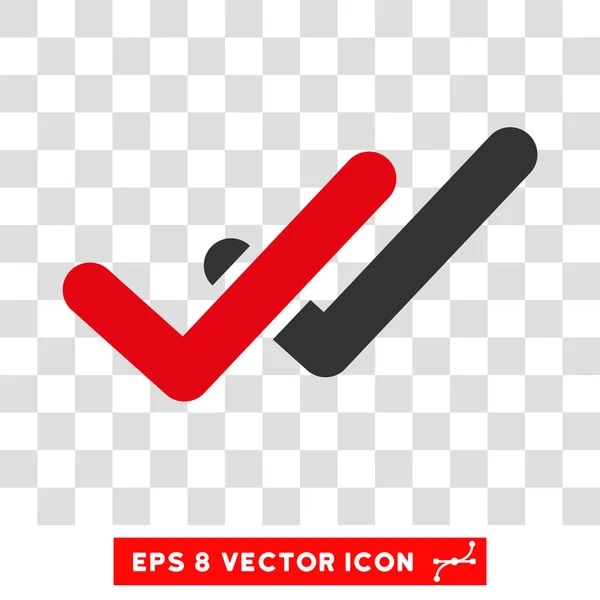 Validierung eps Vektor-Symbol — Stockvektor