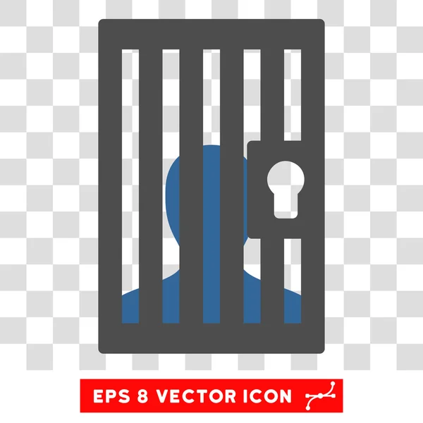 Prisión Eps Vector icono — Archivo Imágenes Vectoriales