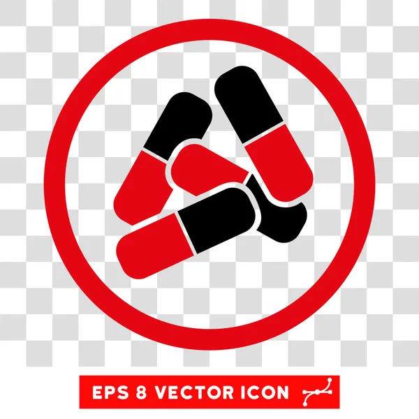 Drogas Eps Vector Ícone —  Vetores de Stock