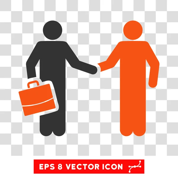 Vertrag eps Vektor-Symbol — Stockvektor