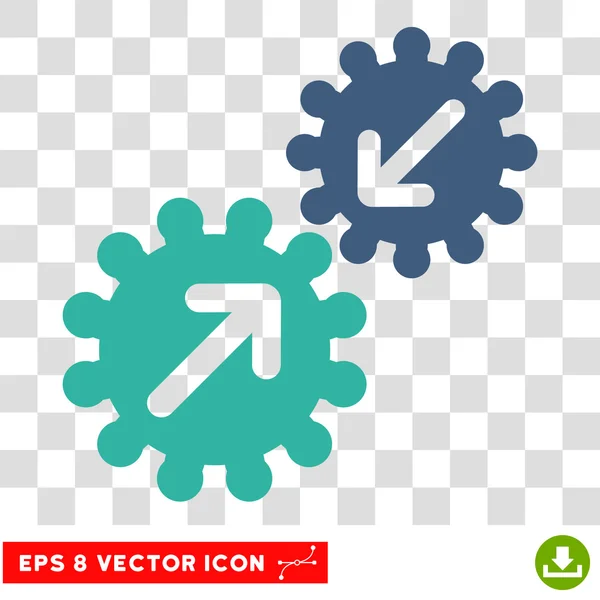 Integração Eps Vector Icon —  Vetores de Stock