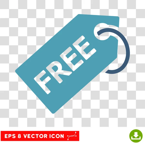 Free Tag Eps Vector Icon — Stock Vector