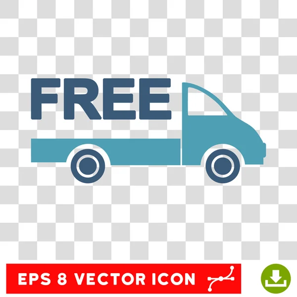 Entrega gratuita Eps Vector Icon — Vetor de Stock