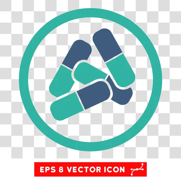 Drogy Eps vektorové ikony — Stockový vektor