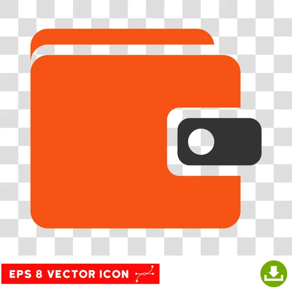 Wallet Eps Vector Icon — Stock Vector