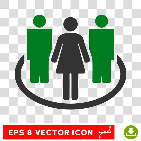 Gesellschaft eps vektor icon — Stockvektor