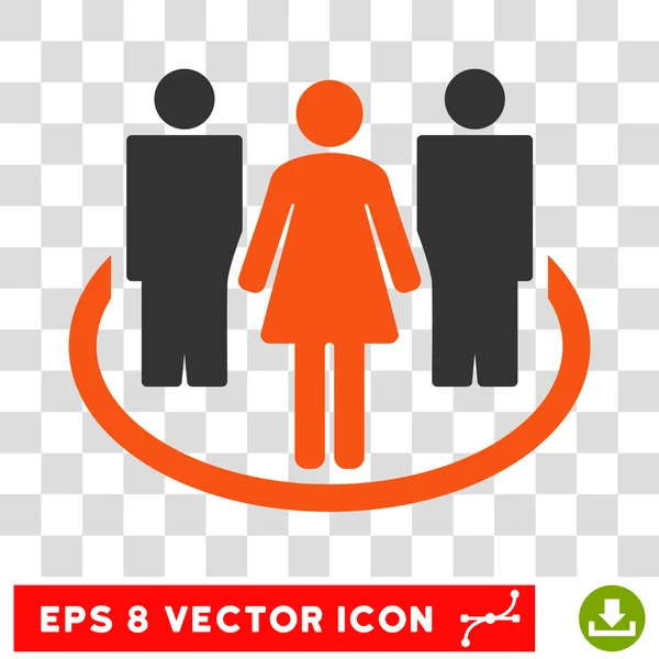 Gesellschaft eps vektor icon — Stockvektor