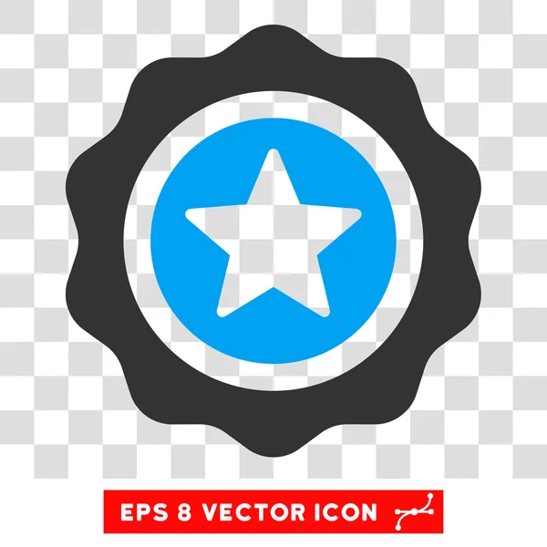 Selo de recompensa Eps Vector Ícone — Vetor de Stock