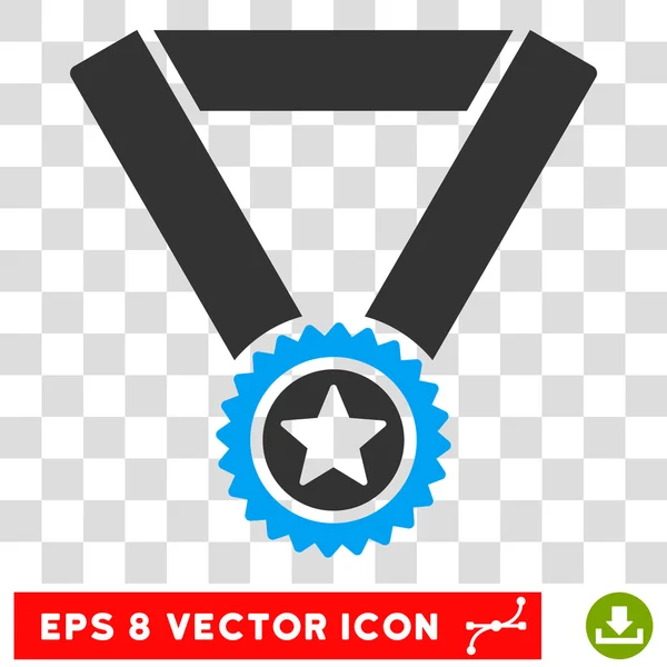 Winner Medal Eps Vector Icon — Stock Vector