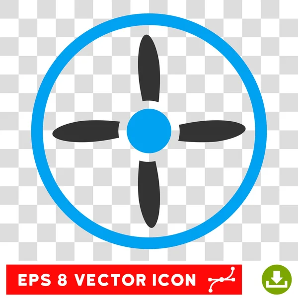 Vis de drone Eps Icône vectorielle — Image vectorielle