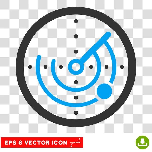 Radar Eps Vector Icono — Vector de stock