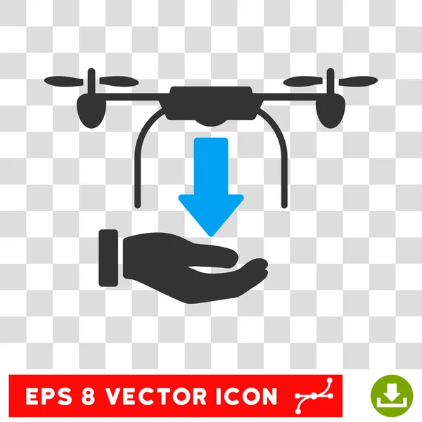 Descargar Drone Eps Vector Icono — Vector de stock