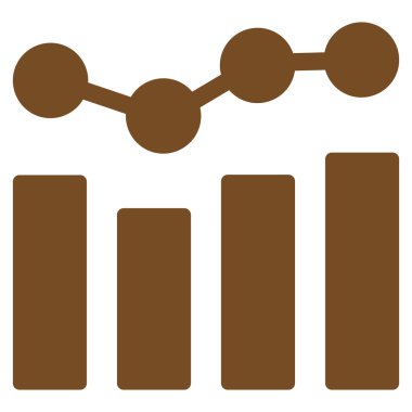 Düz glif simgesi çizelgeleri