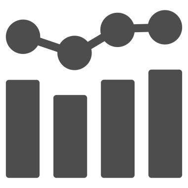 Düz glif simgesi çizelgeleri