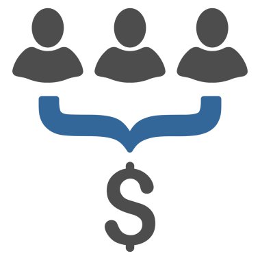 Satış filtre düz glif simgesi