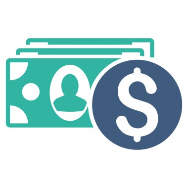 Nakit düz glif simgesi