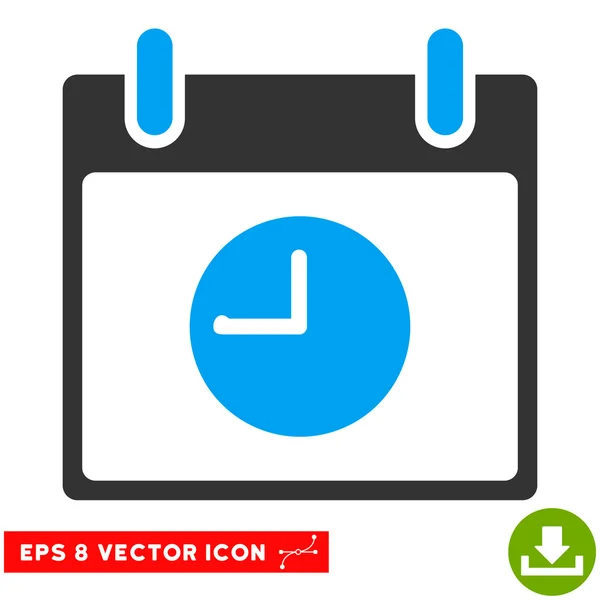 Uhr Kalendertag Vektor eps Symbol — Stockvektor