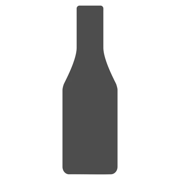 Ikona wektora płaskiego butelki piwa — Wektor stockowy