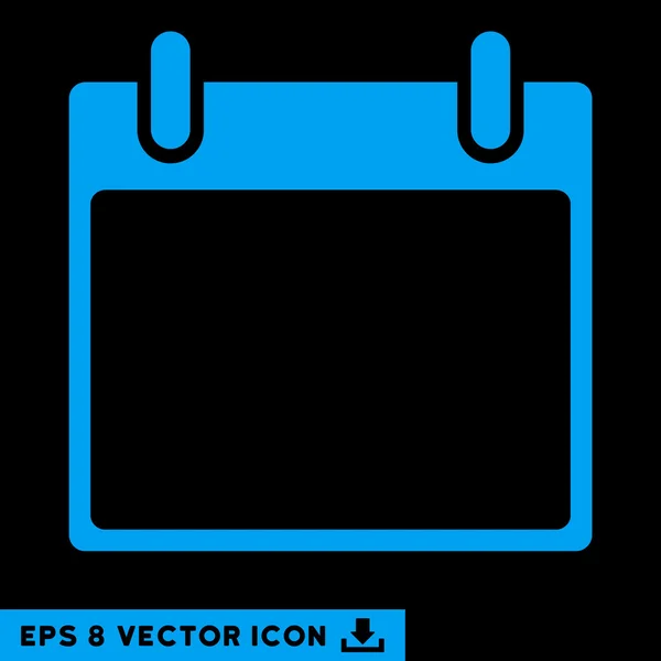 Leere Kalenderblatt-Vektor eps-Symbol — Stockvektor