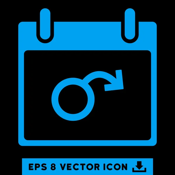 Impotenz Kalendertag Vektor eps Symbol — Stockvektor