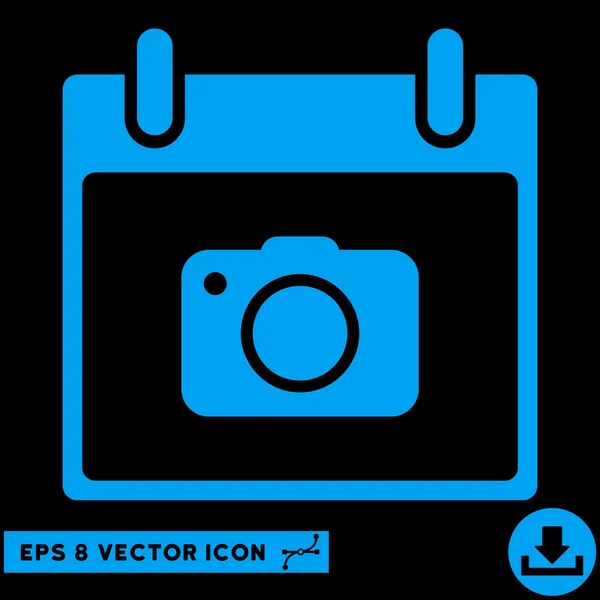 Foto Kamera Kalender Tag Vektor eps Symbol — Stockvektor