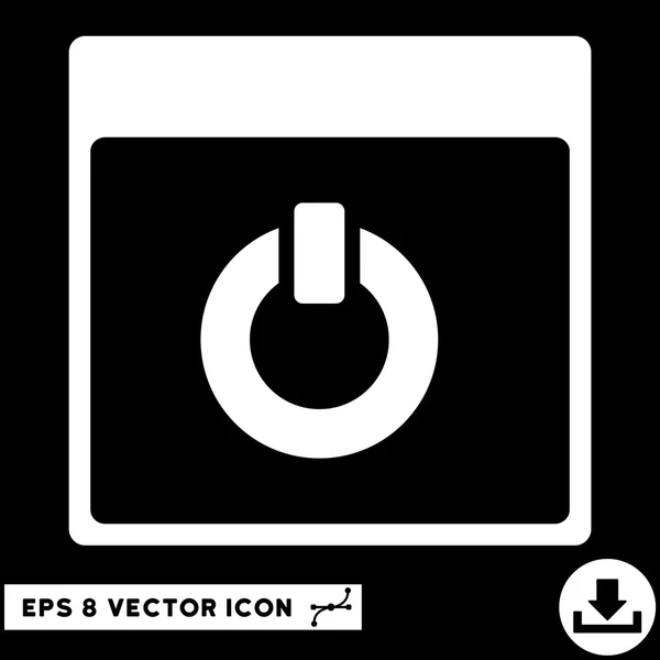 Skift til kalender Side vektor Eps ikon – Stock-vektor