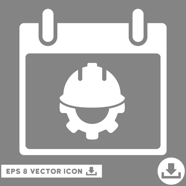 Calendrier de développement Jour vectoriel Eps Icône — Image vectorielle