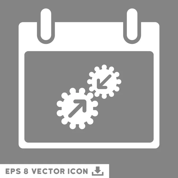 Иконка векторного дня интеграции передач Eps — стоковый вектор