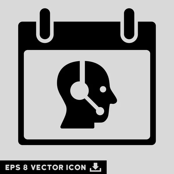 Operator Kalendertag Vektor eps Symbol — Stockvektor