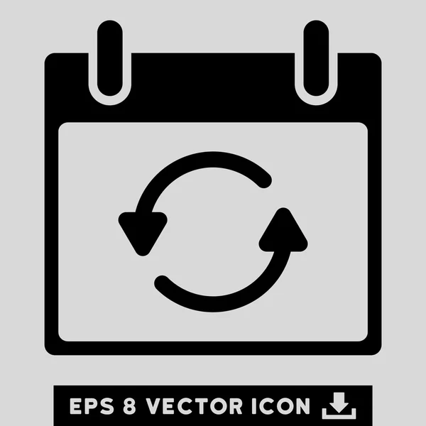 Atualizar calendário Dia Vector Eps Ícone — Vetor de Stock