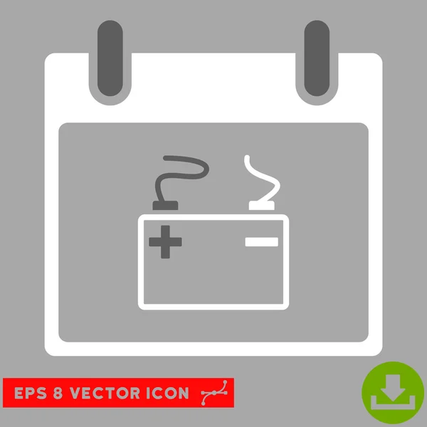 Acumulador Calendario Día Vector Eps Icono — Vector de stock