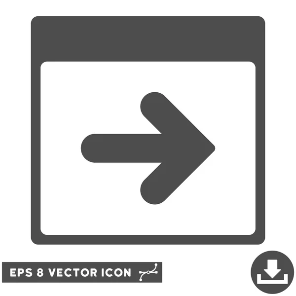 Siguiente calendario Día Vector Eps icono — Vector de stock