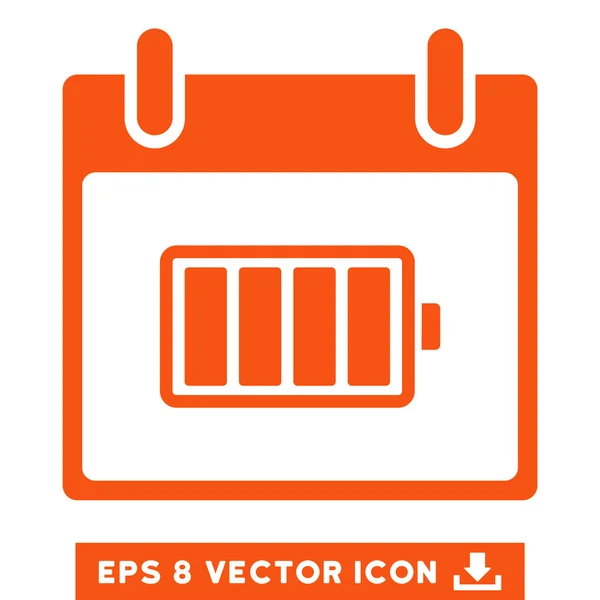 Векторный значок Дня батареи Eps — стоковый вектор