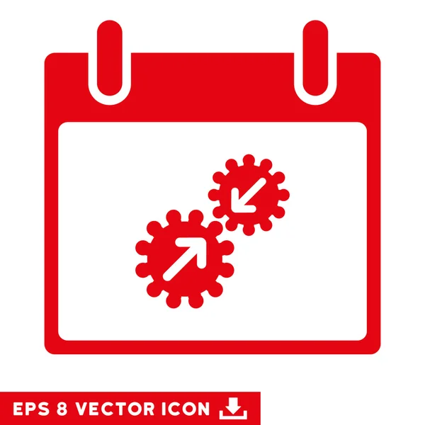 Иконка векторного дня интеграции передач Eps — стоковый вектор