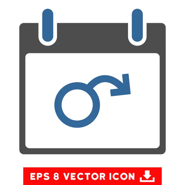 Impotenz Kalendertag Vektor eps Symbol — Stockvektor
