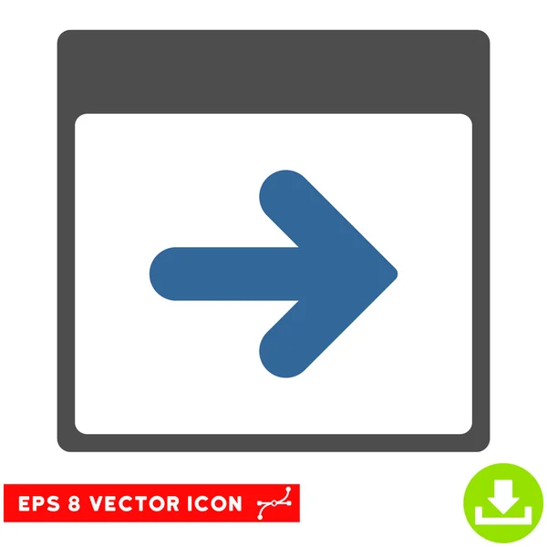 Siguiente calendario Día Vector Eps icono — Archivo Imágenes Vectoriales