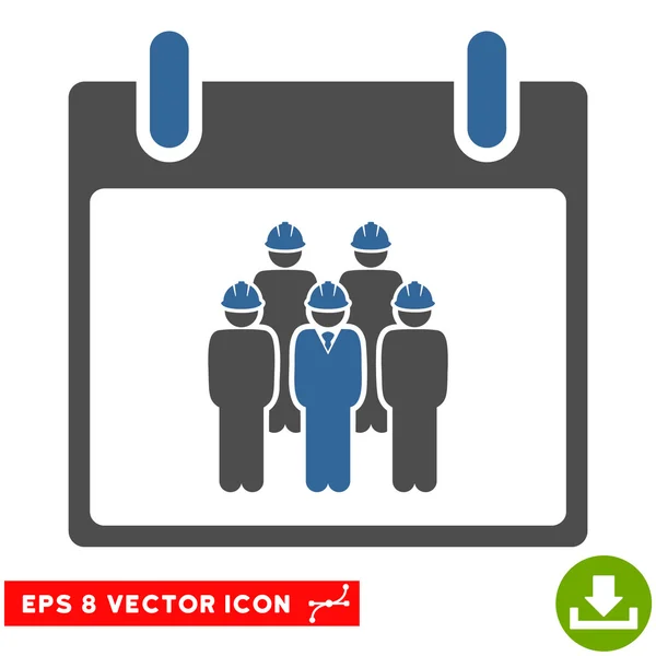 Personal Calendario Día Vector Eps Icono — Archivo Imágenes Vectoriales