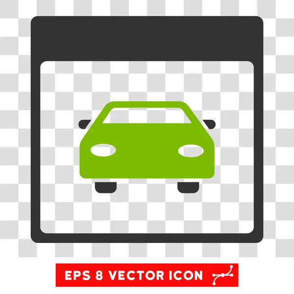 Векторная иконка "Календарь автомобилей" — стоковый вектор