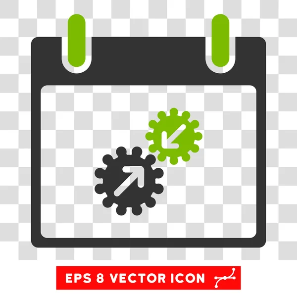 День интеграции передач Eps Векторная икона — стоковый вектор