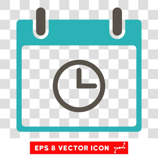 Zeit Kalender Tag eps Vektor-Symbol — Stockvektor