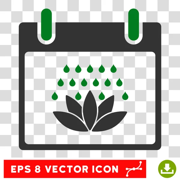 Spa dusche kalender tag eps vektor symbol — Stockvektor