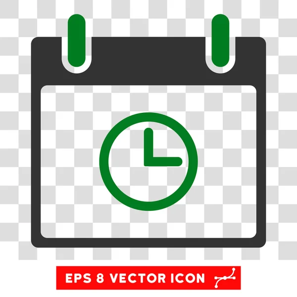 Zeit Kalender Tag eps Vektor-Symbol — Stockvektor