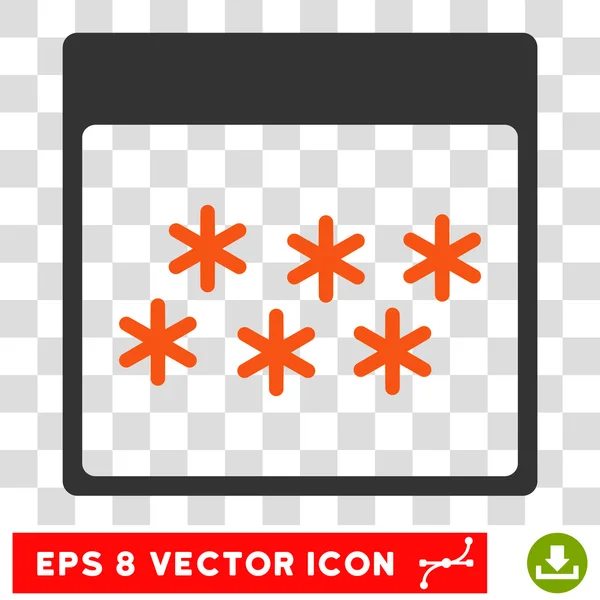 Векторная икона Снежинки — стоковый вектор