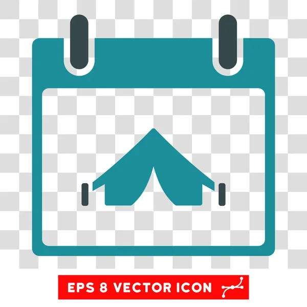 День кемпинга Eps Векторная икона — стоковый вектор