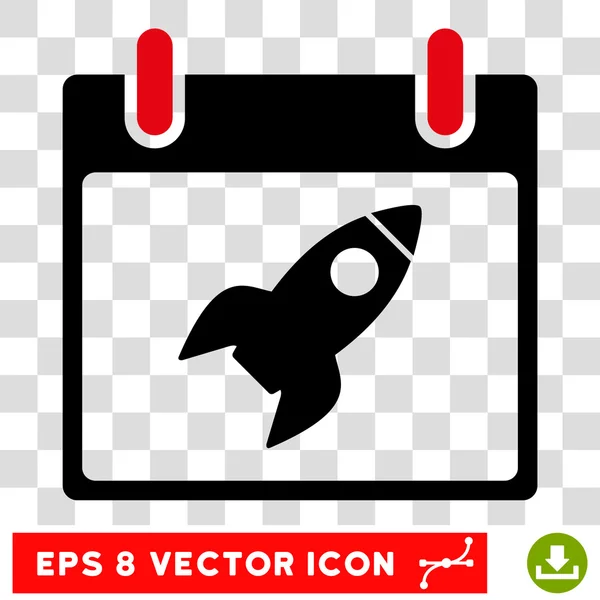 Векторная икона "День ракетного календаря" — стоковый вектор