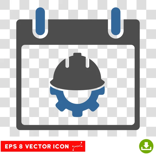 Ontwikkeling kalender dag EPS vector pictogram — Stockvector