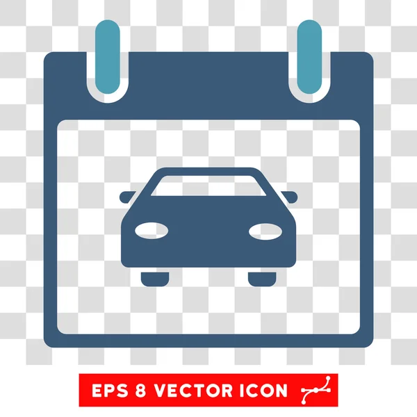 Auto Kalender Tag eps Vektor-Symbol — Stockvektor