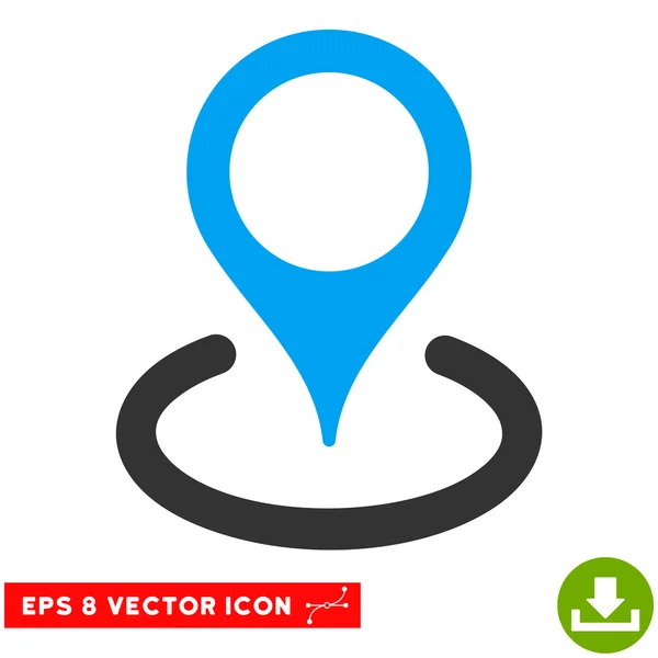 Местоположение вектор Eps значок — стоковый вектор
