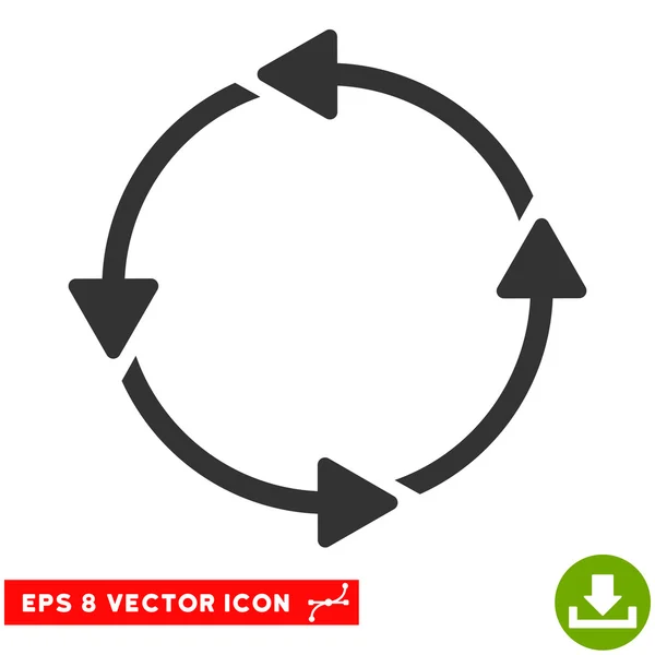 Rotação CCW Vector Eps Ícone — Vetor de Stock