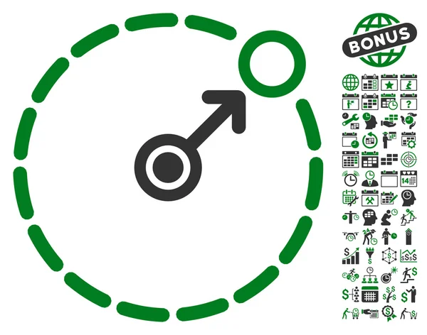 Yuvarlak alan sınır simgesini Bonus ile